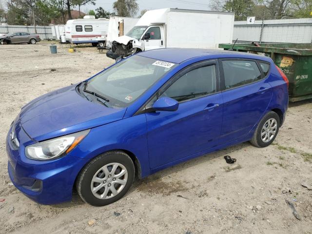 KMHCT5AE8EU159405 - 2014 HYUNDAI ACCENT GLS BLUE photo 1