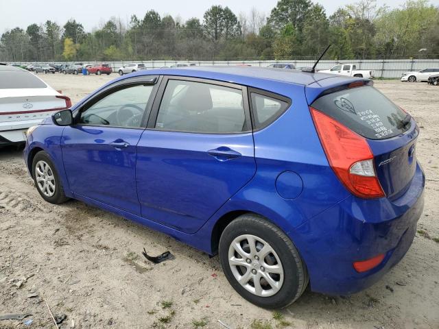 KMHCT5AE8EU159405 - 2014 HYUNDAI ACCENT GLS BLUE photo 2