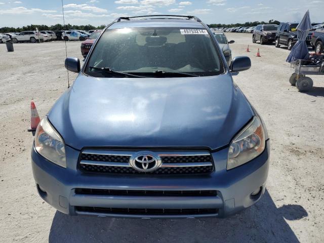 JTMBD31V675116731 - 2007 TOYOTA RAV4 LIMITED BLUE photo 5