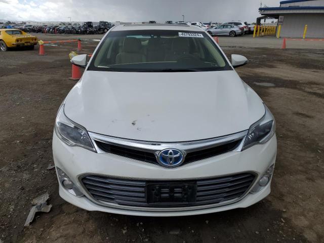 4T1BD1EB1FU036533 - 2015 TOYOTA AVALON HYBRID WHITE photo 5