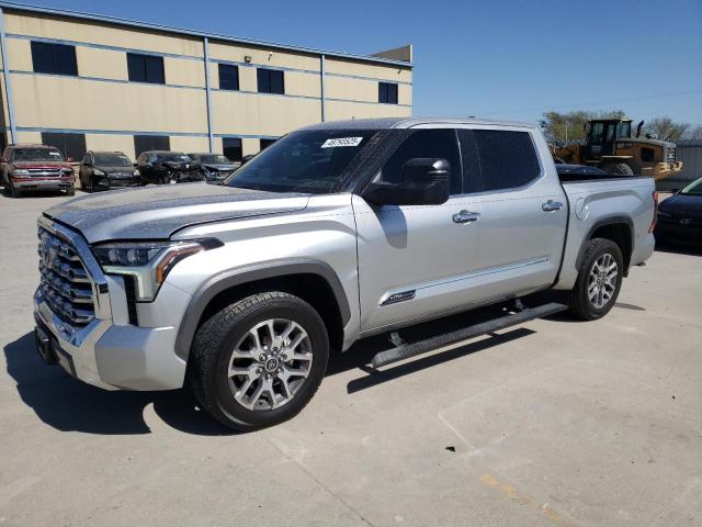 5TFMA5ABXNX005457 - 2022 TOYOTA TUNDRA CREWMAX PLATINUM GRAY photo 1
