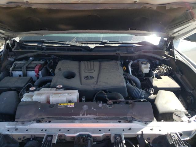 5TFMA5ABXNX005457 - 2022 TOYOTA TUNDRA CREWMAX PLATINUM GRAY photo 11