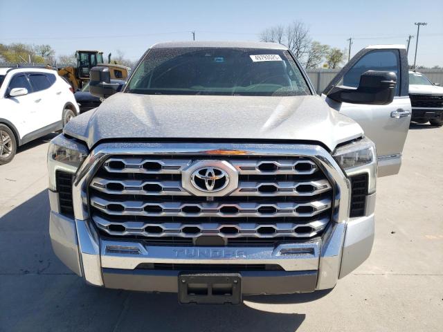 5TFMA5ABXNX005457 - 2022 TOYOTA TUNDRA CREWMAX PLATINUM GRAY photo 5