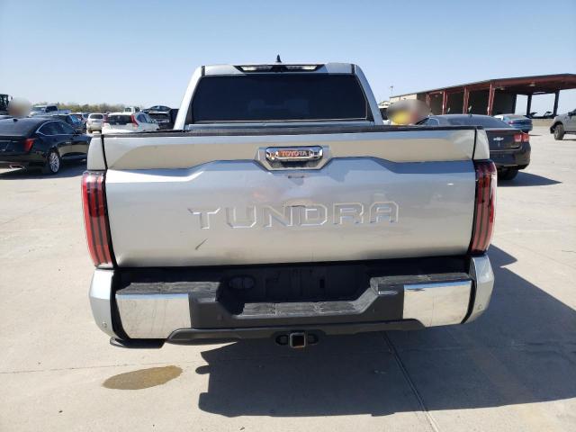 5TFMA5ABXNX005457 - 2022 TOYOTA TUNDRA CREWMAX PLATINUM GRAY photo 6