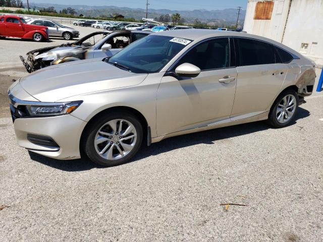 1HGCV1F15JA004658 - 2018 HONDA ACCORD LX TAN photo 1