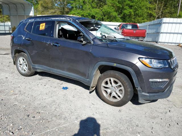 3C4NJCAB4KT802562 - 2019 JEEP COMPASS SPORT GRAY photo 4