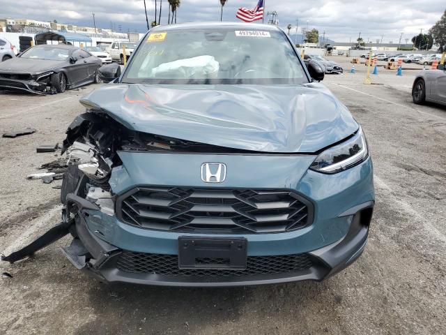 3CZRZ1H54RM728122 - 2024 HONDA HR-V SPORT BLUE photo 5