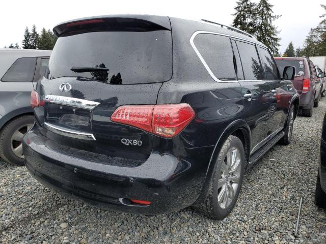 JN8AZ2NE2E9064302 - 2014 INFINITI QX80 BLACK photo 3