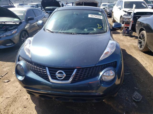 JN8AF5MVXET361378 - 2014 NISSAN JUKE S GRAY photo 5