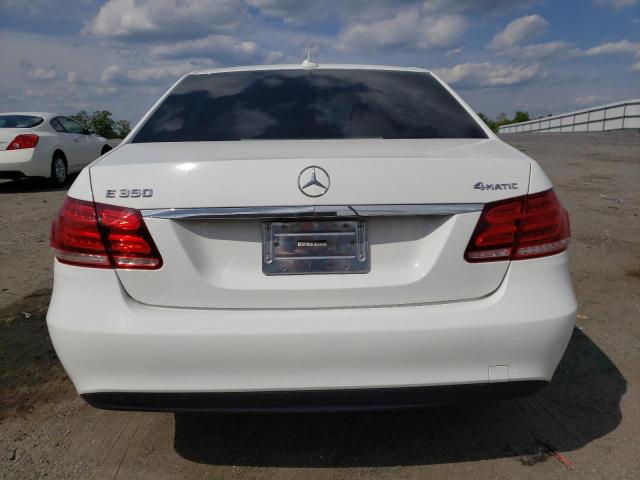 WDDHF8JB4EB023881 - 2014 MERCEDES-BENZ E 350 4MATIC WHITE photo 6