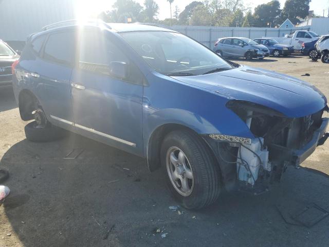 JN8AS5MT5BW185053 - 2011 NISSAN ROGUE S BLUE photo 4