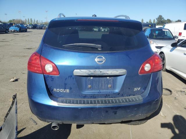 JN8AS5MT5BW185053 - 2011 NISSAN ROGUE S BLUE photo 6