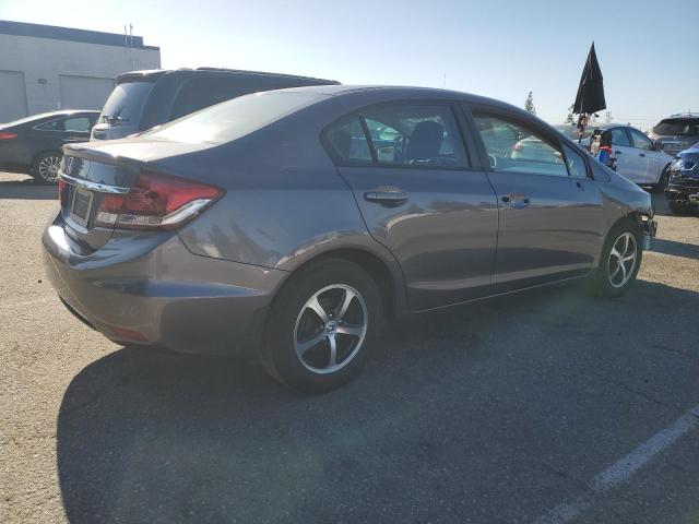 19XFB2F76FE241324 - 2015 HONDA CIVIC SE GRAY photo 3