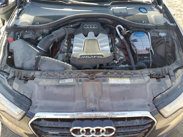 WAUHGAFC6FN023619 - 2015 AUDI A6 PRESTIGE BLACK photo 11