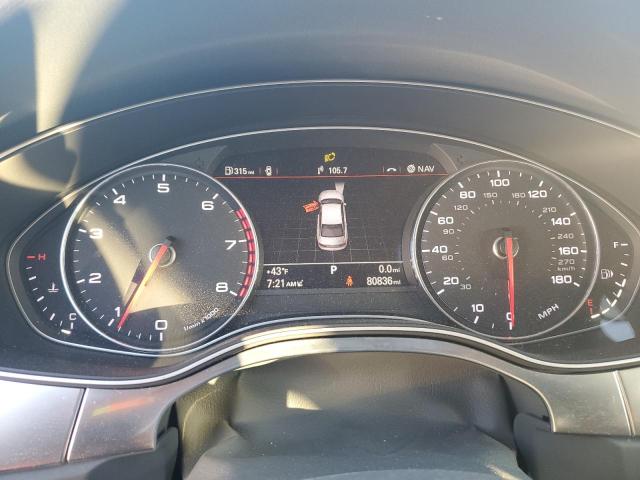 WAUHGAFC6FN023619 - 2015 AUDI A6 PRESTIGE BLACK photo 9