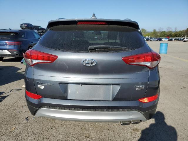 KM8J3CAL0JU723472 - 2018 HYUNDAI TUCSON SPORT GRAY photo 6