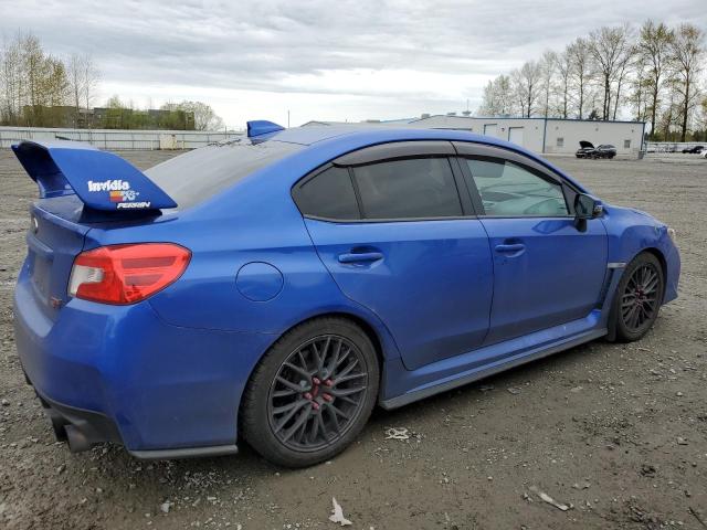 JF1VA2M67H9820053 - 2017 SUBARU WRX STI BLUE photo 3