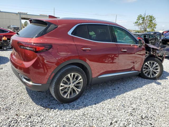 LRBAZLR4XPD019237 - 2023 BUICK ENVISION PREFERRED წითელი ფოტო 3