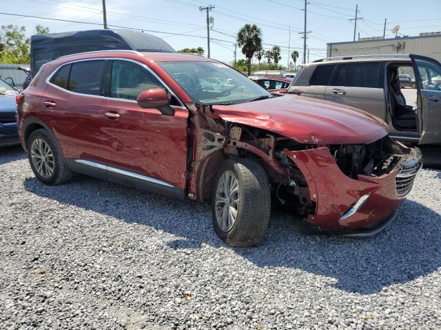 LRBAZLR4XPD019237 - 2023 BUICK ENVISION PREFERRED წითელი ფოტო 4