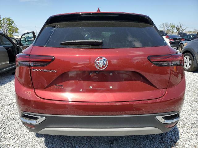 LRBAZLR4XPD019237 - 2023 BUICK ENVISION PREFERRED წითელი ფოტო 6