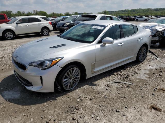 KNAE15LA8J6017452 - 2018 KIA STINGER SILVER photo 1