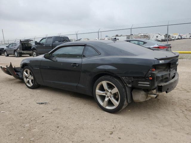 2G1FC1EV1A9188247 - 2010 CHEVROLET CAMARO LT BLACK photo 2