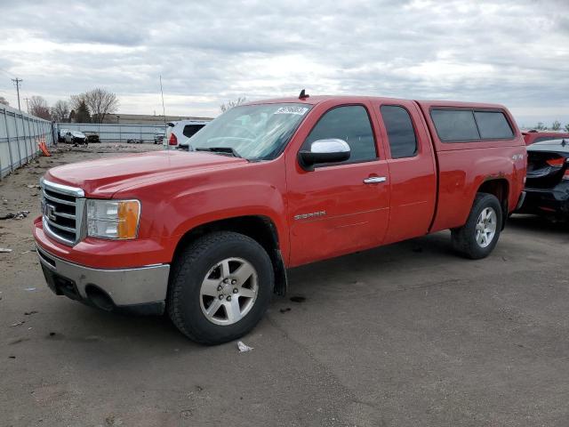 1GTR2VE75CZ160699 - 2012 GMC SIERRA K1500 SLE RED photo 1