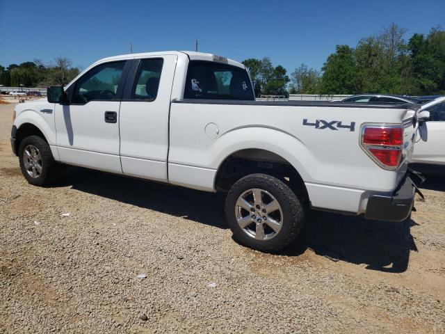 1FTEX1E88AFC46069 - 2010 FORD F150 SUPER CAB WHITE photo 2