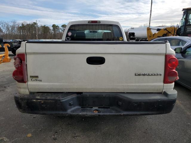 1D3HE32N78S590400 - 2008 DODGE DAKOTA SXT WHITE photo 6