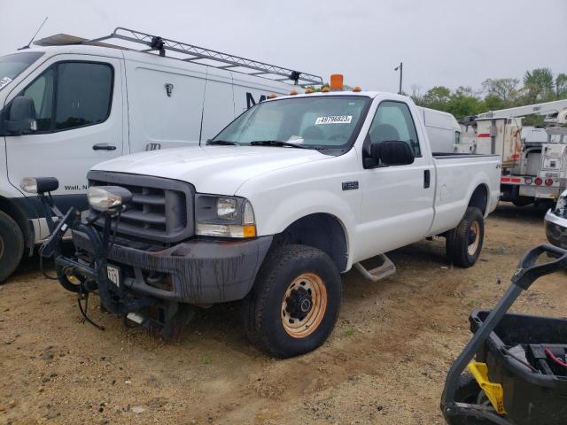 1FTSF31L83ED84179 - 2003 FORD F350 SRW SUPER DUTY WHITE photo 1