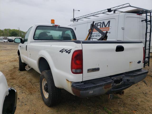 1FTSF31L83ED84179 - 2003 FORD F350 SRW SUPER DUTY WHITE photo 2