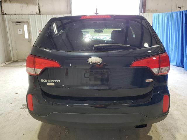 5XYKT3A69EG483042 - 2014 KIA SORENTO LX BLACK photo 6