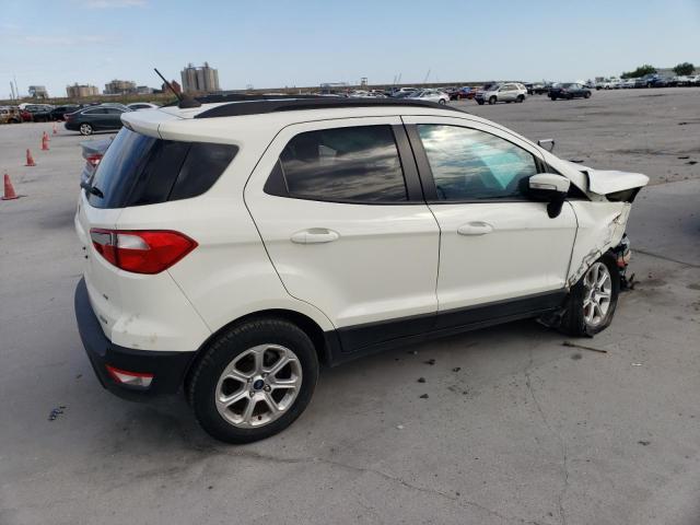 MAJ3S2GEXLC357439 - 2020 FORD ECOSPORT SE WHITE photo 3