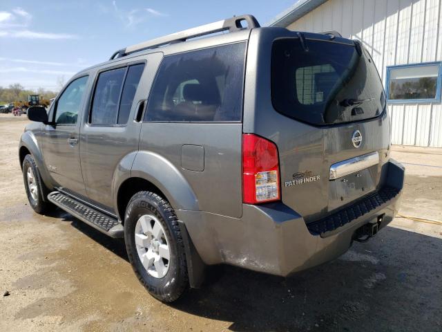 5N1AR18W45C778506 - 2005 NISSAN PATHFINDER LE 灰色 照片 2