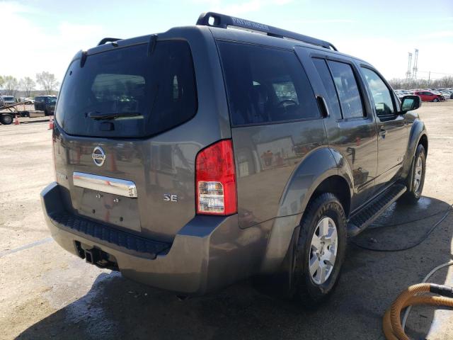 5N1AR18W45C778506 - 2005 NISSAN PATHFINDER LE 灰色 照片 3