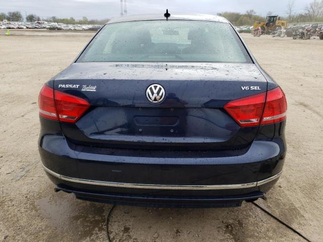 1VWCM7A35FC073114 - 2015 VOLKSWAGEN PASSAT SEL BLUE photo 6