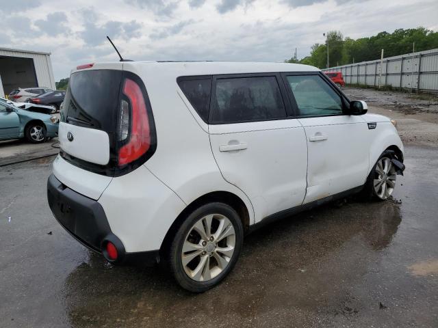 KNDJP3A5XF7213419 - 2015 KIA SOUL + WHITE photo 3