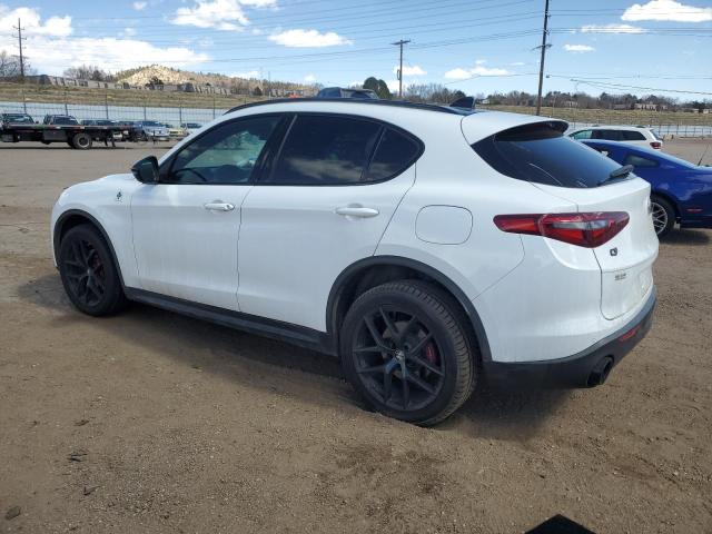 ZASPAKBN1K7C49862 - 2019 ALFA ROMEO STELVIO TI WHITE photo 2
