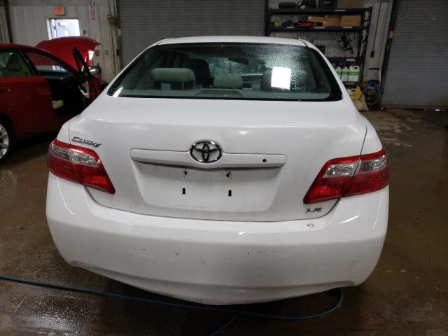 4T4BE46K69R068904 - 2009 TOYOTA CAMRY BASE WHITE photo 6