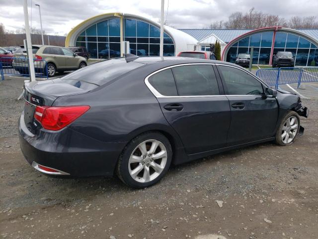 JH4KC1F31EC005106 - 2014 ACURA RLX GRAY photo 3