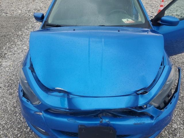 1C3CDFBB1FD407513 - 2015 DODGE DART SXT BLUE photo 11