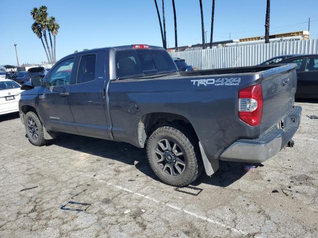 5TFUY5F11EX399250 - 2014 TOYOTA TUNDRA DOUBLE CAB SR/SR5 GRAY photo 2