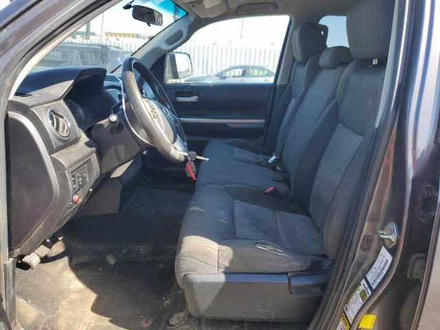 5TFUY5F11EX399250 - 2014 TOYOTA TUNDRA DOUBLE CAB SR/SR5 GRAY photo 7