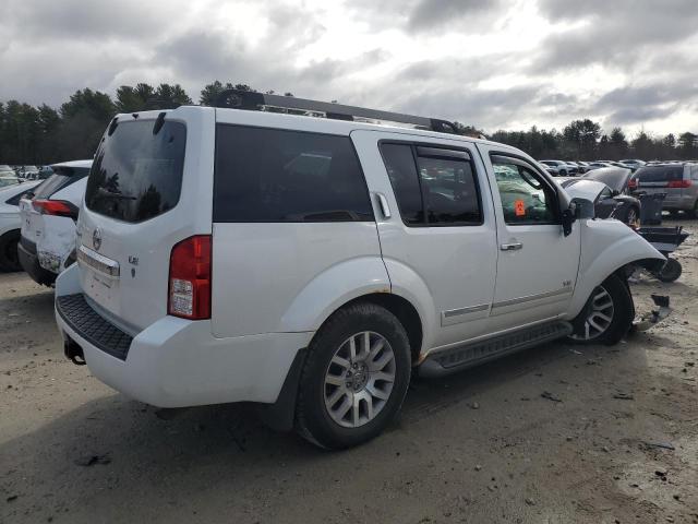 5N1BR18B68C619525 - 2008 NISSAN PATHFINDER LE WHITE photo 3