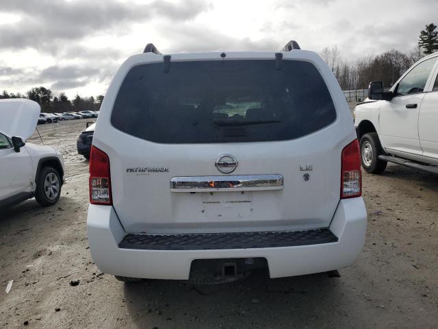 5N1BR18B68C619525 - 2008 NISSAN PATHFINDER LE WHITE photo 6