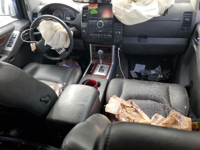 5N1BR18B68C619525 - 2008 NISSAN PATHFINDER LE WHITE photo 8