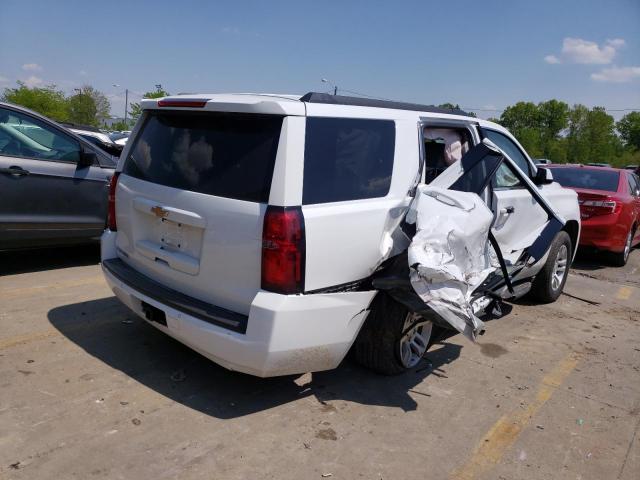 1GNSKBKC0KR341409 - 2019 CHEVROLET TAHOE K1500 LT WHITE photo 3