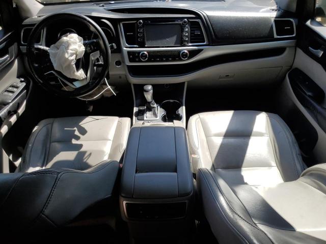 5TDKKRFH7FS066295 - 2015 TOYOTA HIGHLANDER XLE BLACK photo 8