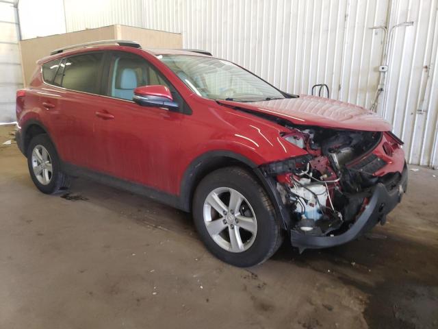 2T3RFREVXEW139957 - 2014 TOYOTA RAV4 XLE RED photo 4