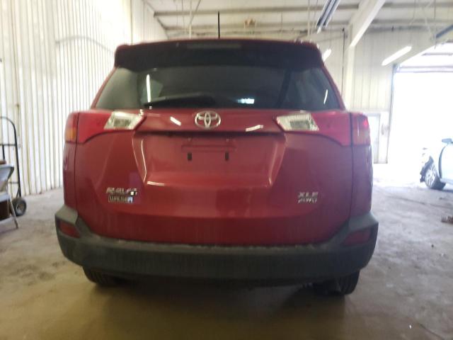 2T3RFREVXEW139957 - 2014 TOYOTA RAV4 XLE RED photo 6